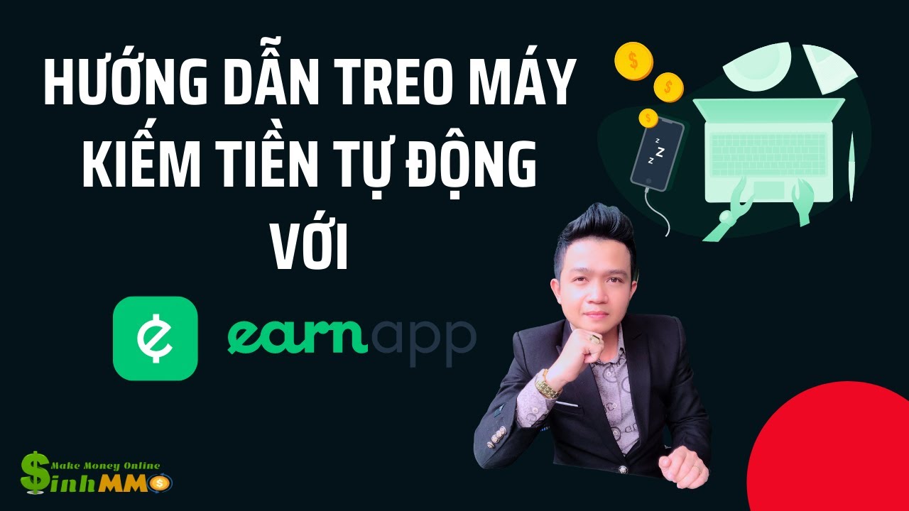 Hanging automatic money machine with Earnapp