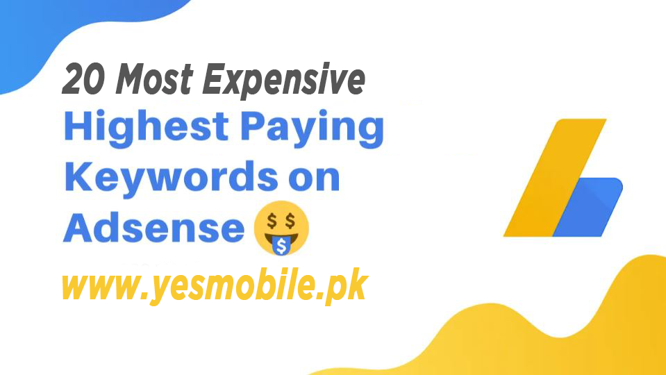 Make Money With Google Adsense -The 20 Most Expensive Keywords in Google Ads