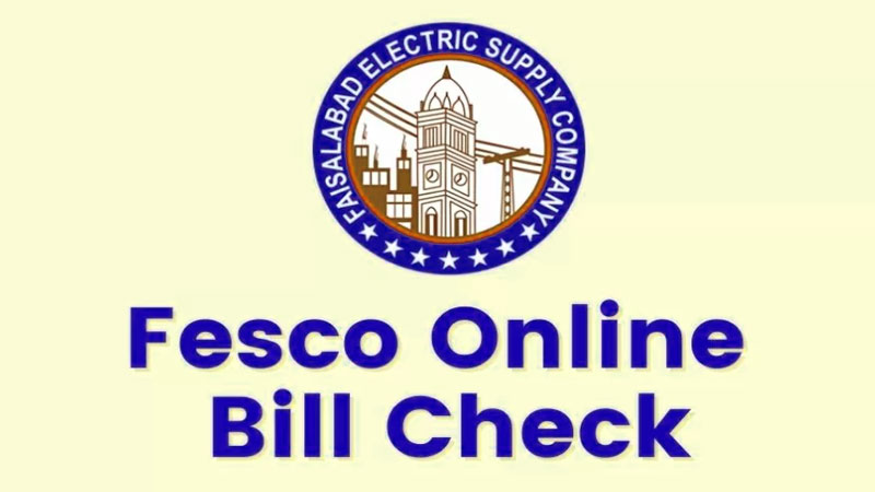FESCO Bill Online Check – WAPDA Bill Check Faisalabad