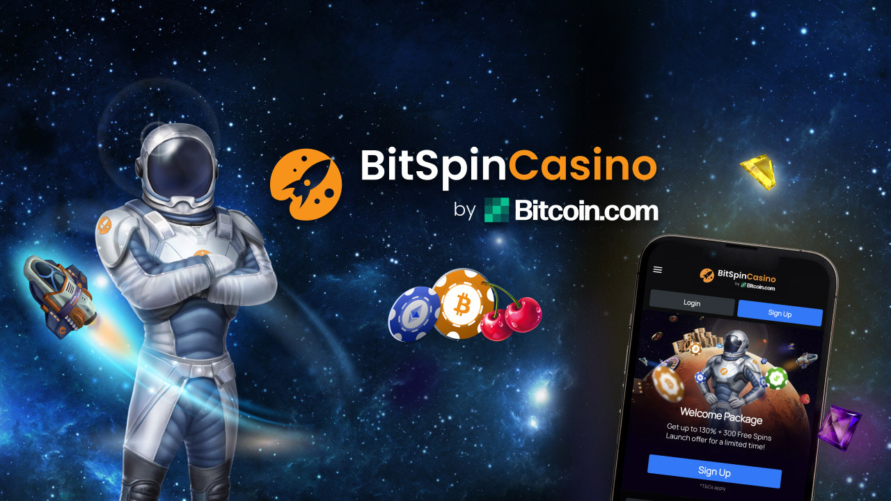 Bitcoin.com Launches Brand New Crypto Casino BitSpinCasino.com