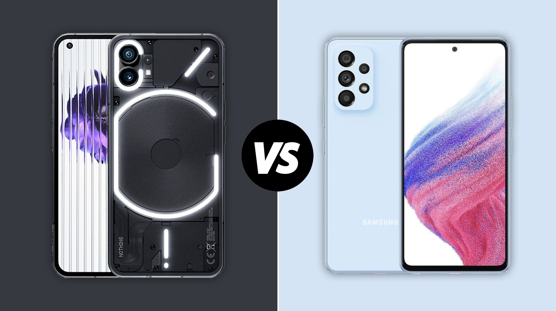 Nothing Phone 1 vs Samsung Galaxy A53: Which should you buy?