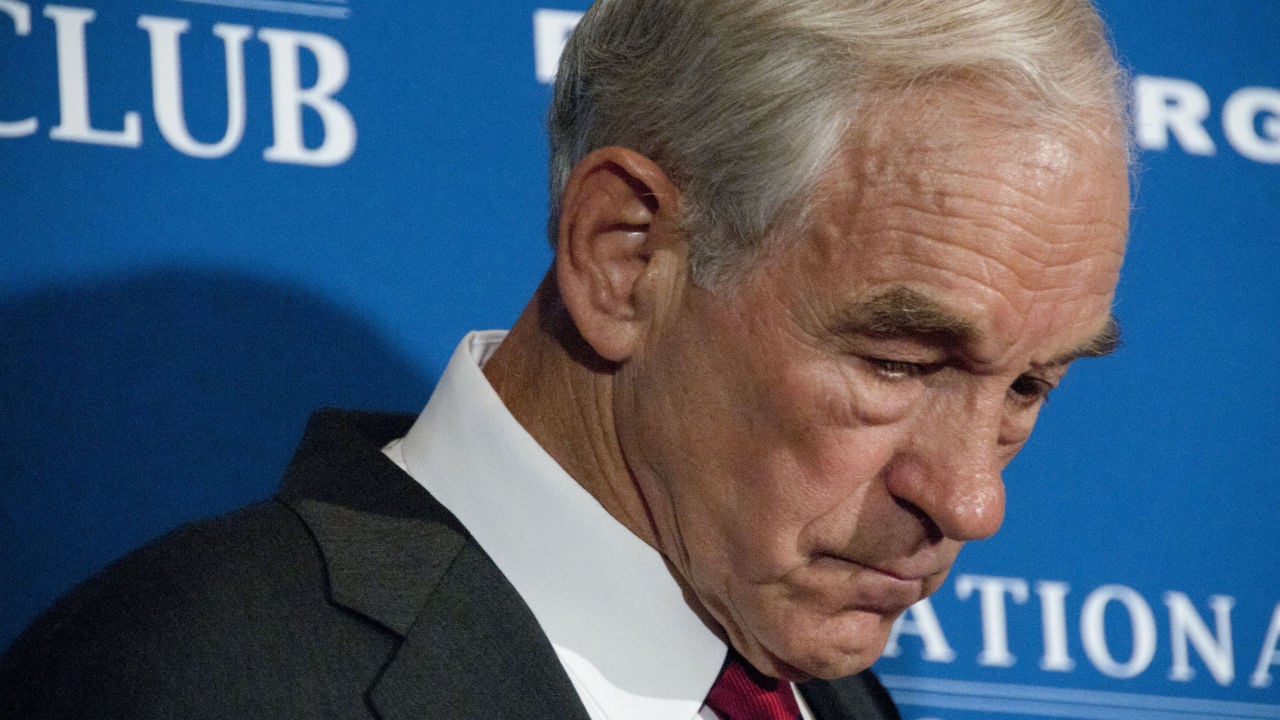 Ron Paul States Federal Reserve's 'Decade of Near 0% Rates' Caused Today's Financial Crisis