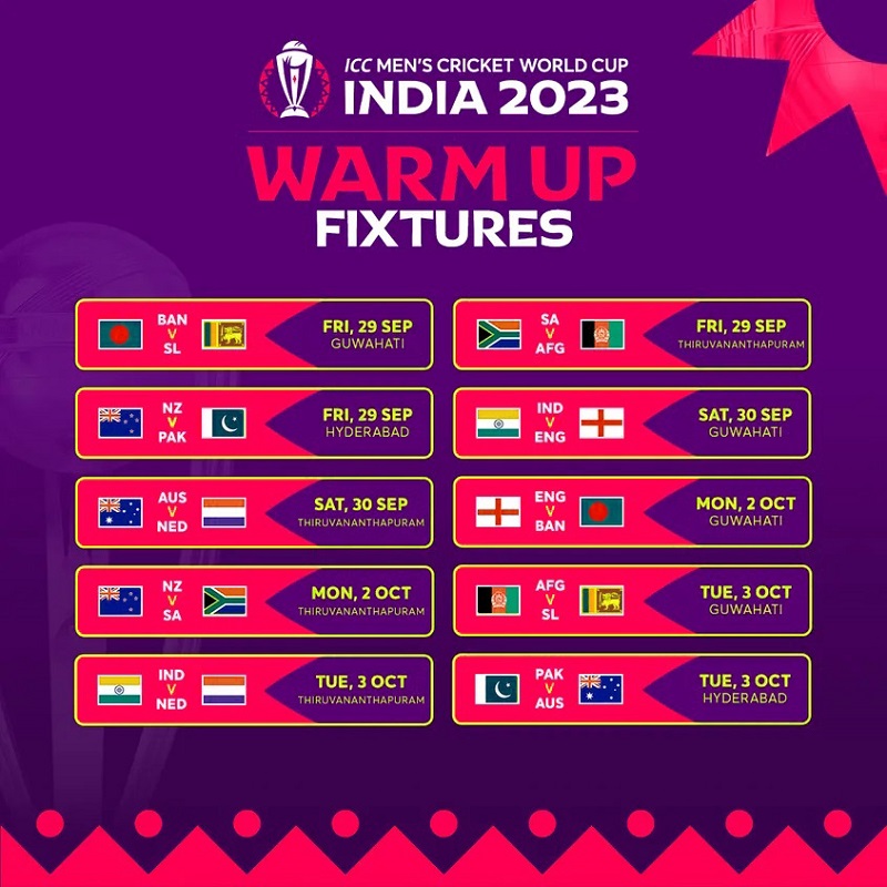 ICC Cricket World Cup 2023 Schedule Live Scores and Results YesMobile